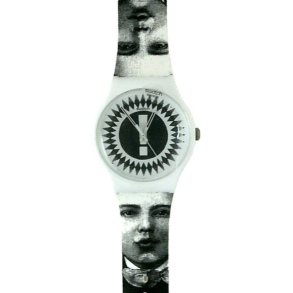 Swatch Other - Swatch Watch SUOZ125 Reflecting Time By Lorenzo Petrantoni Artist RARE New